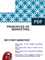 Lesson 1 - Principles of Marketing (Definition)