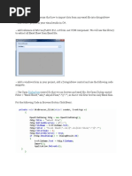 Import DataTable To Excel C#