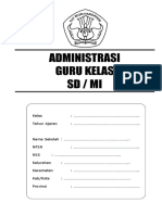 Administrasi Guru Kelas IV 2019-2020