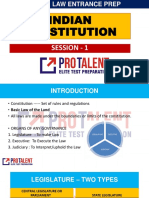 Indian Constitution: Session - 1