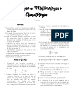 Resumo Sobre Ventos - Introdução A Meteorologia e Climatologia