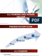 Power and Powerfactor