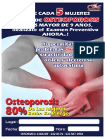 Campaña Osteoporosis Afiche