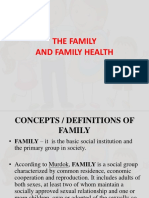 Chapter 1 - The Family and the Family Health