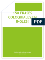 150 Frases Coloquiales en Ingles PDF