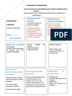 Cuaderno de Experiencia - Indaga