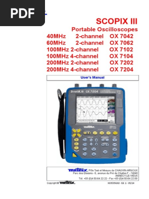 Hướng Dẫn Sử Dụn Scopix 3 Ox7202