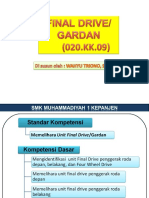 Memelihara Unit Final Drive, Diferential