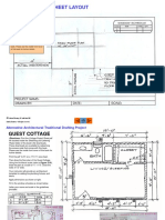 Guest Cottage Sheet Layout: File Download Available For This Project