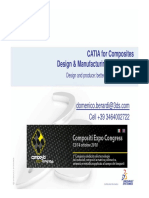 CATIA For Composites Design & Manufacturing Preparation: Cell +39 3464002722