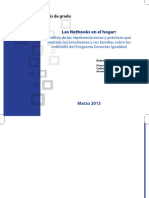 Las Netbooks en El Hogar - Análisis de Las Representaciones y Prácticas Que Realizan Los Estudiantes y Sus Familia Sobre Las Netbooks Del Programa Conectar Igualdad PDF