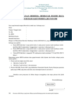 Surat Pernyataan Bersedia Membayar Selisih Biaya Pelayanan Rumah Sakit Peserta JKN Non Pbi Dikonversi