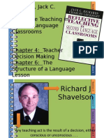 Richards, Jack C. Reflective Teaching in Second Language Classrooms