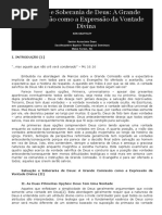 Salvação e Soberania de Deus