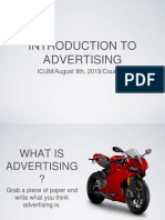 Introducción A Publicidad