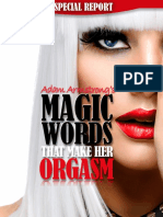 Magic Words Orgasm