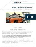 Trucos GTA San Andreas - PC. TODAS Las Claves y Códigos (2019)