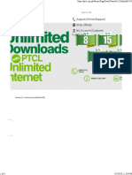 Unlimited Internet Packages PTCL