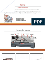 Torno y Perfiladora Convencional