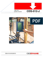 CDS-012-J: Documentation System For Continuous Compaction Control