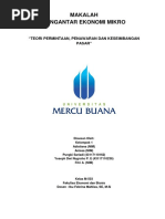Makalah Elastisitas Permintaan Dan Penawaran