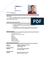 Drino Resume