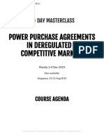 3 Day Masterclass in Power Purchase Agreements PPA