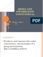 Media and Information Languages 2