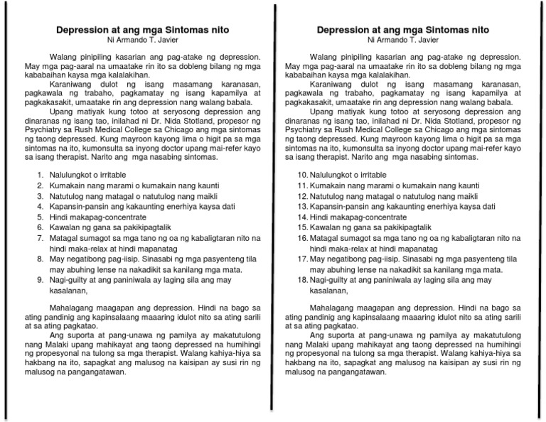 Depression | PDF