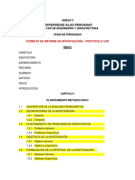 5 Estructura de Tesis