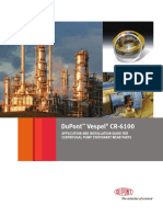 Dupont Vespel Cr-6100: Application and Installation Guide For Centrifugal Pump Stationary Wear Parts