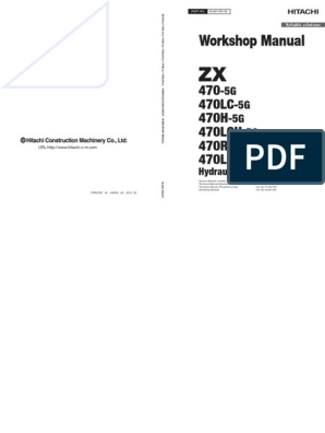 ZX470-5G Workshop Manual | PDF | Nature