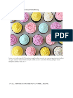 5 Teknik Menghias Cupcake Dengan Aneka Frosting