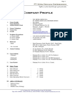 Company Profile PT. Mitra Kencana Distribusindo