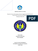 Proposal Pengajuan Beasiswa Unggulan