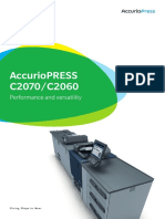 Accuriopress C2070/C2060: Performance and Versatility