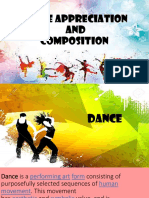 Dance Appreciation AND Composition