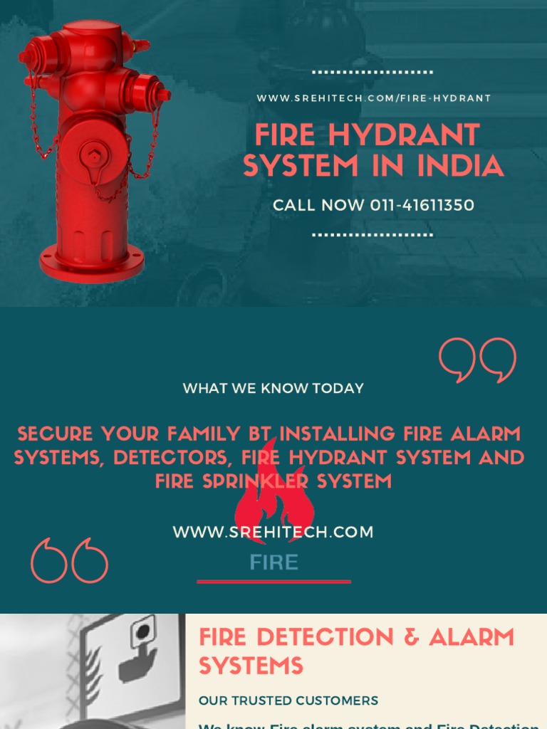 Fire Hydrant System in India CALL NOW 01141611350 PDF