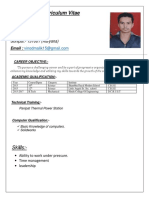 Curriculum Vitae Vinod