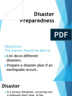 Lecture 5 Disaster Preparedness