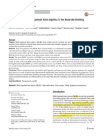 Poly-Traumatic Multi-Ligament Knee Injuries: Is The Knee The Limiting Factor?