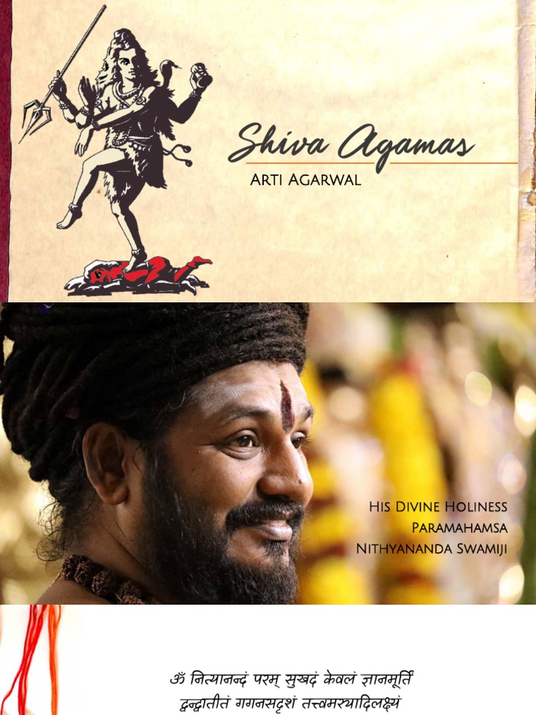 Agamas Presentation | PDF | Hindu Texts | Vedas
