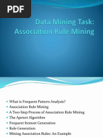 Data Mining Task - Association Rule Mining