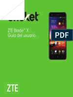 ZTE Blade X User Guide Spanish - PDF - 4.55MB