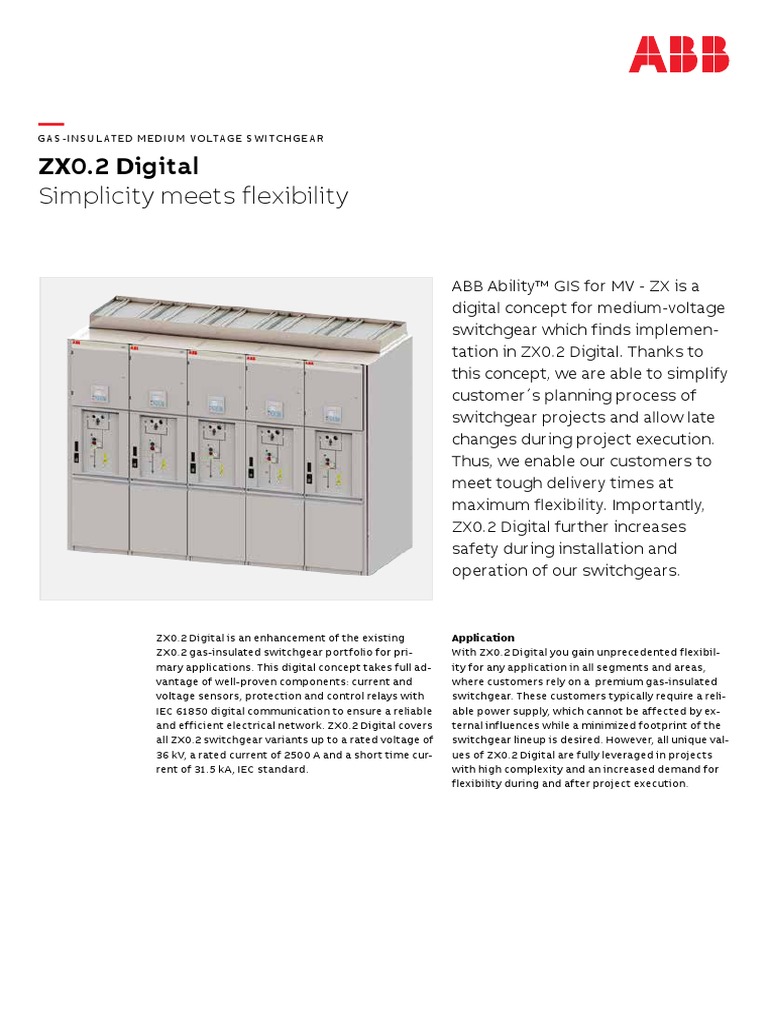 Deabb 2616 en zx0.2 Digital PDF Electrical Substation