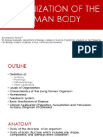 Organization of The Human Body