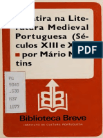 A sa´tira na literatura medieval portuguesa (se´culos XIII e XIV