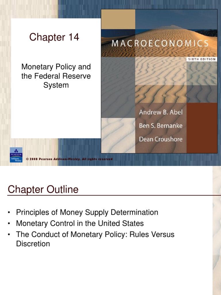 Monetary Policy and The Federal Reserve System: © 2008 Pearson Addison ...