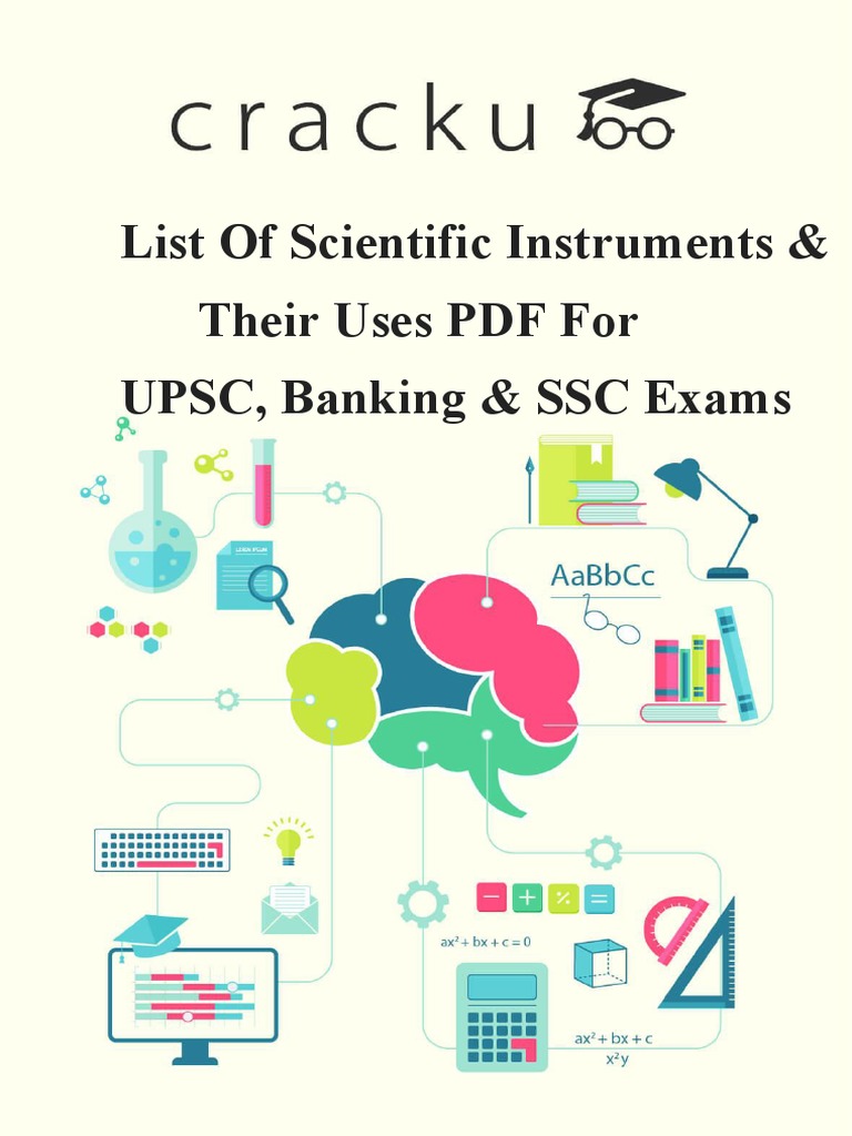 List of Scientific Instruments & Their Uses PDF For UPSC, Banking & SSC Exams PDF Measuring