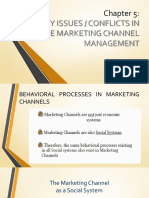 Chapter 5 - Issues in Channel Management